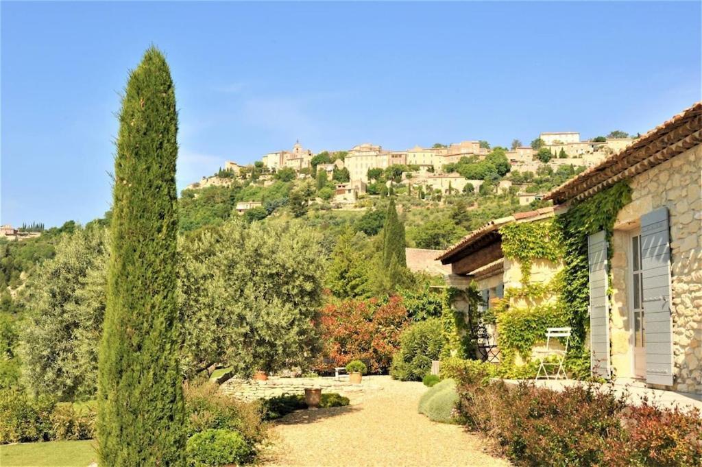In Gordes, Facing The Entire Luberon Park A Beautiful 5 Bedrooms House ภายนอก รูปภาพ