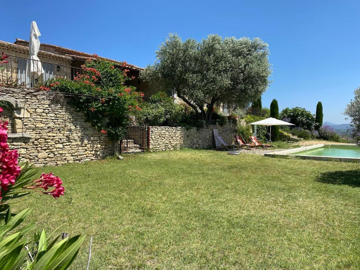 In Gordes, Facing The Entire Luberon Park A Beautiful 5 Bedrooms House ภายนอก รูปภาพ