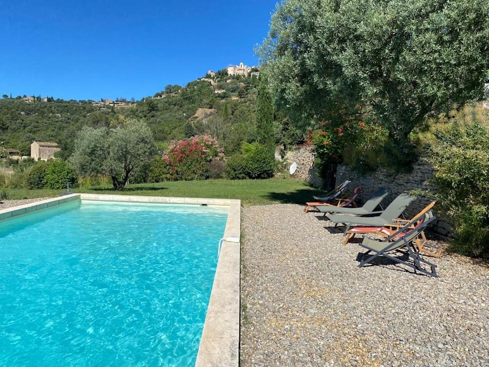 In Gordes, Facing The Entire Luberon Park A Beautiful 5 Bedrooms House ภายนอก รูปภาพ